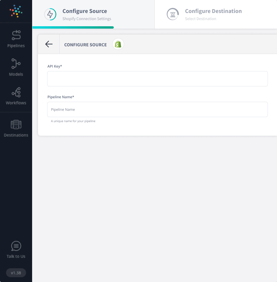 Setting up Shopify